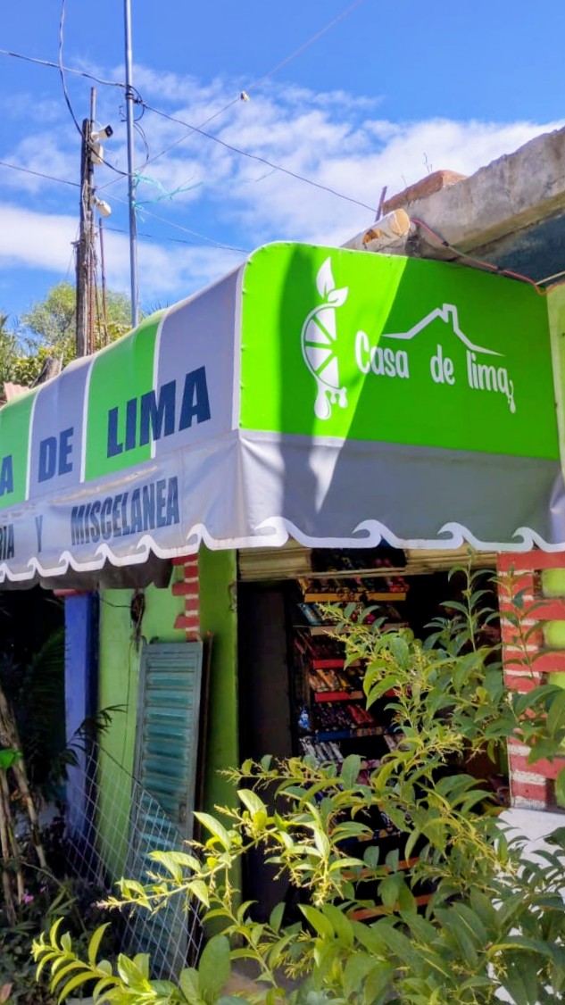 Letrero Casa de Lima